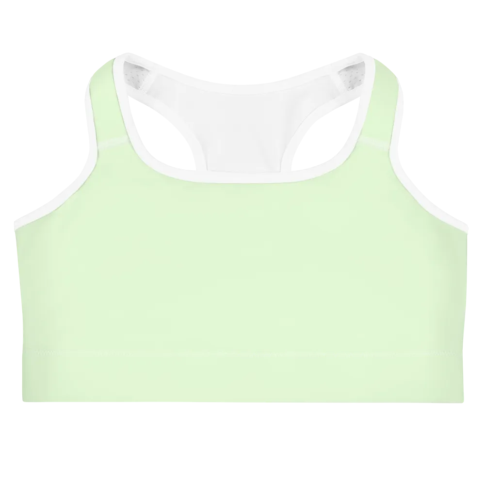 Mint Green Sports bra