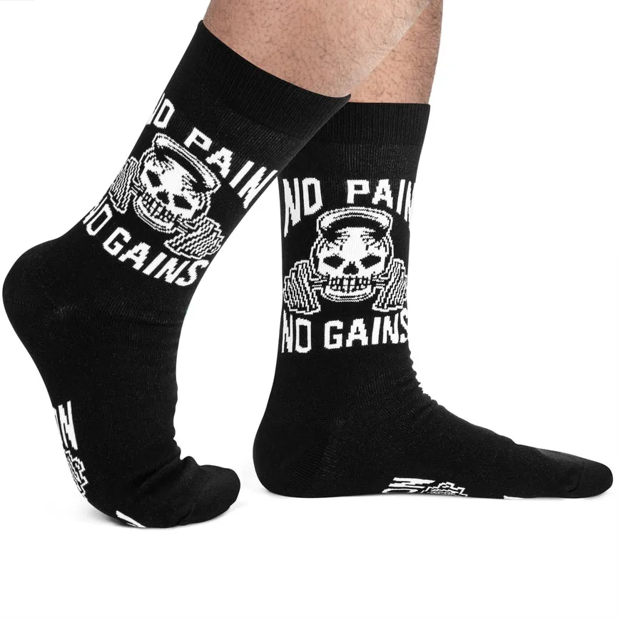 No Pain, No Gain - Crew Socks