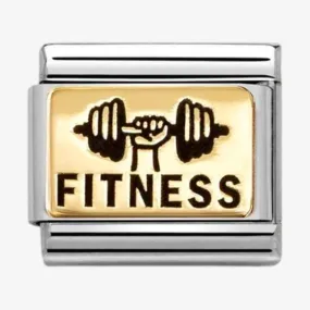 NOMINATION CLASSIC Gold & Black Fitness Weights
