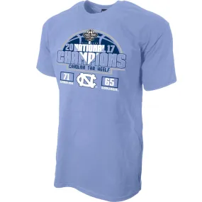 North Carolina Tar Heels 2017 College Basketball Champions Final Score T-Shirt