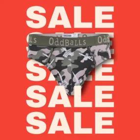 Oddballs Royal Marines Mens Briefs - MTP COMMANDO