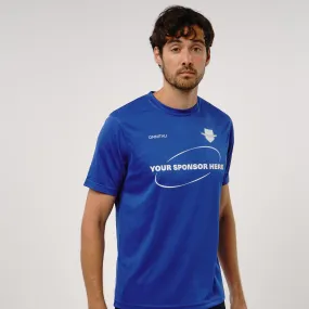 Omnitau Men's Core Football Crew Neck Shirt- Royal Blue