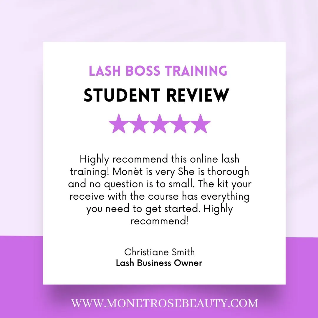 Online Classic, Hybrid & Volume Lash Boss Training