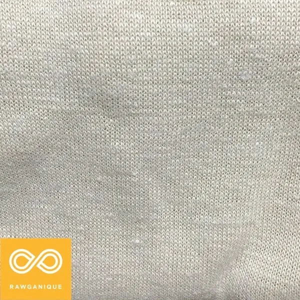 Organic Hemp Knit Fabric (Willow) By The Yard (Regular T-shirt Weight)