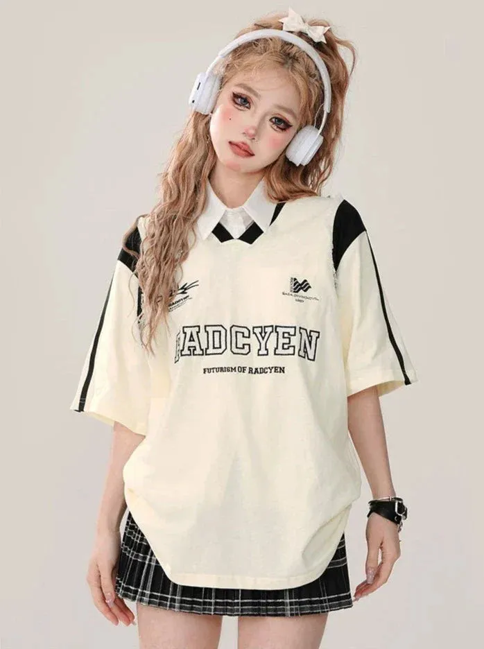 Over Tops Sporty Loose