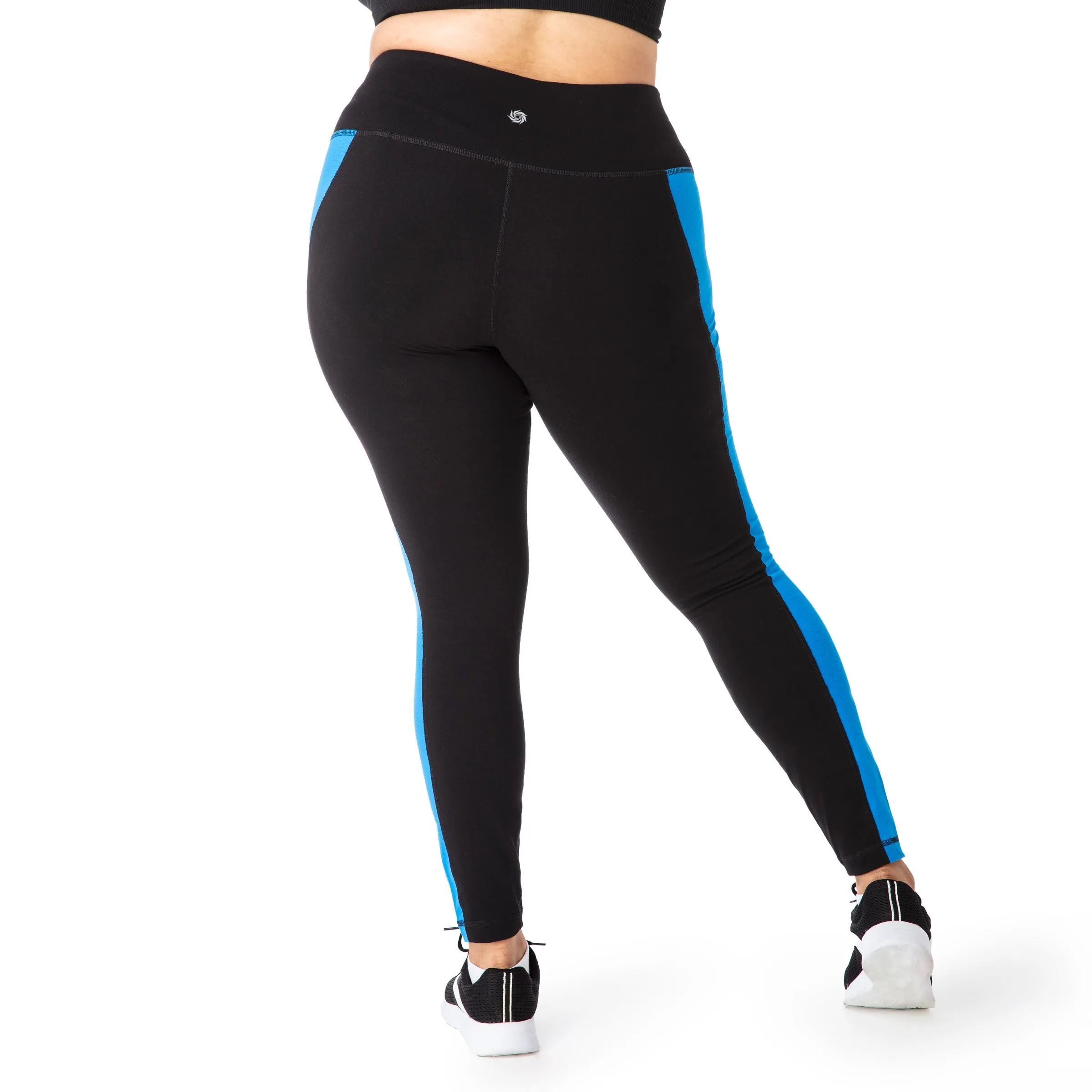 Teal Color Block Legging