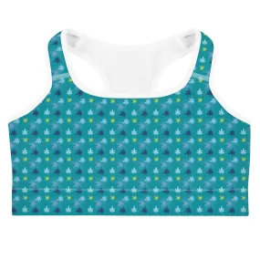Teal Sports bra