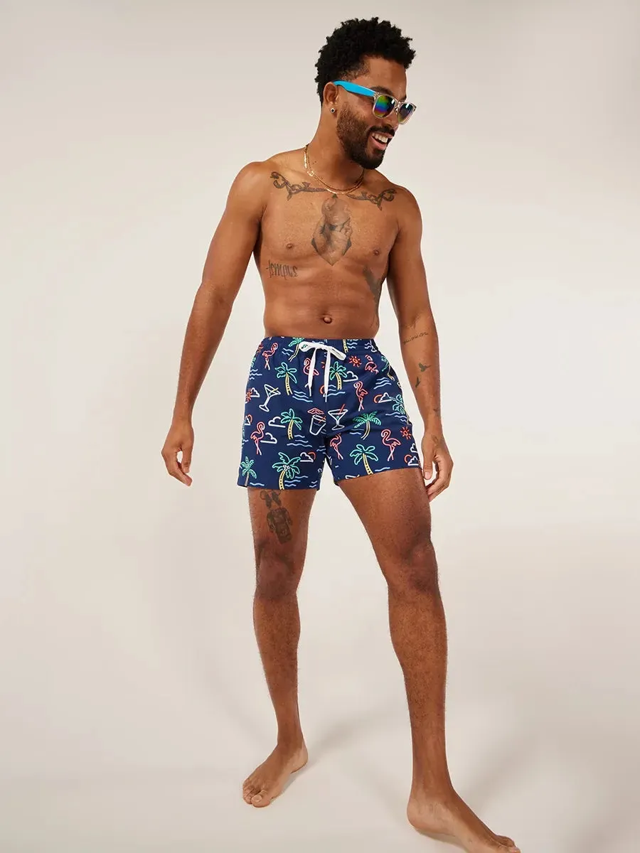 The Neon Lights 5.5"  (Classic Swim Trunk)