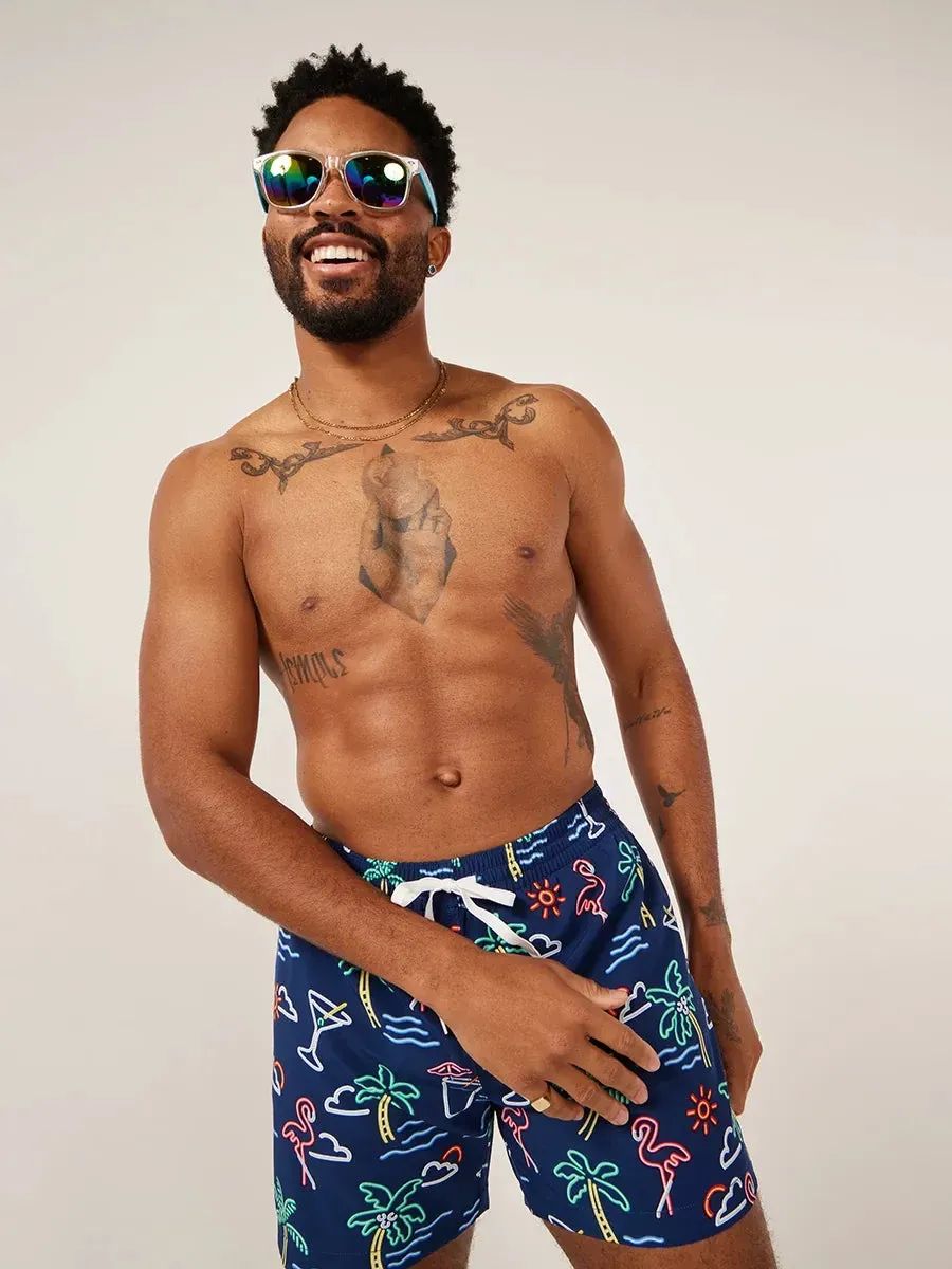 The Neon Lights 5.5"  (Classic Swim Trunk)