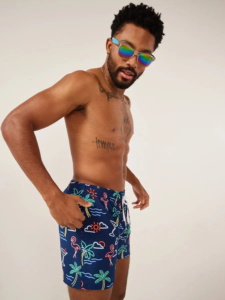 The Neon Lights 5.5"  (Classic Swim Trunk)
