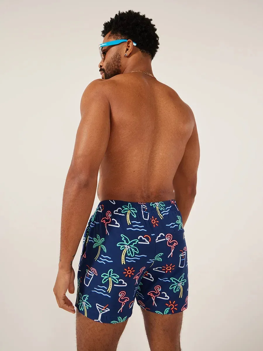 The Neon Lights 5.5"  (Classic Swim Trunk)