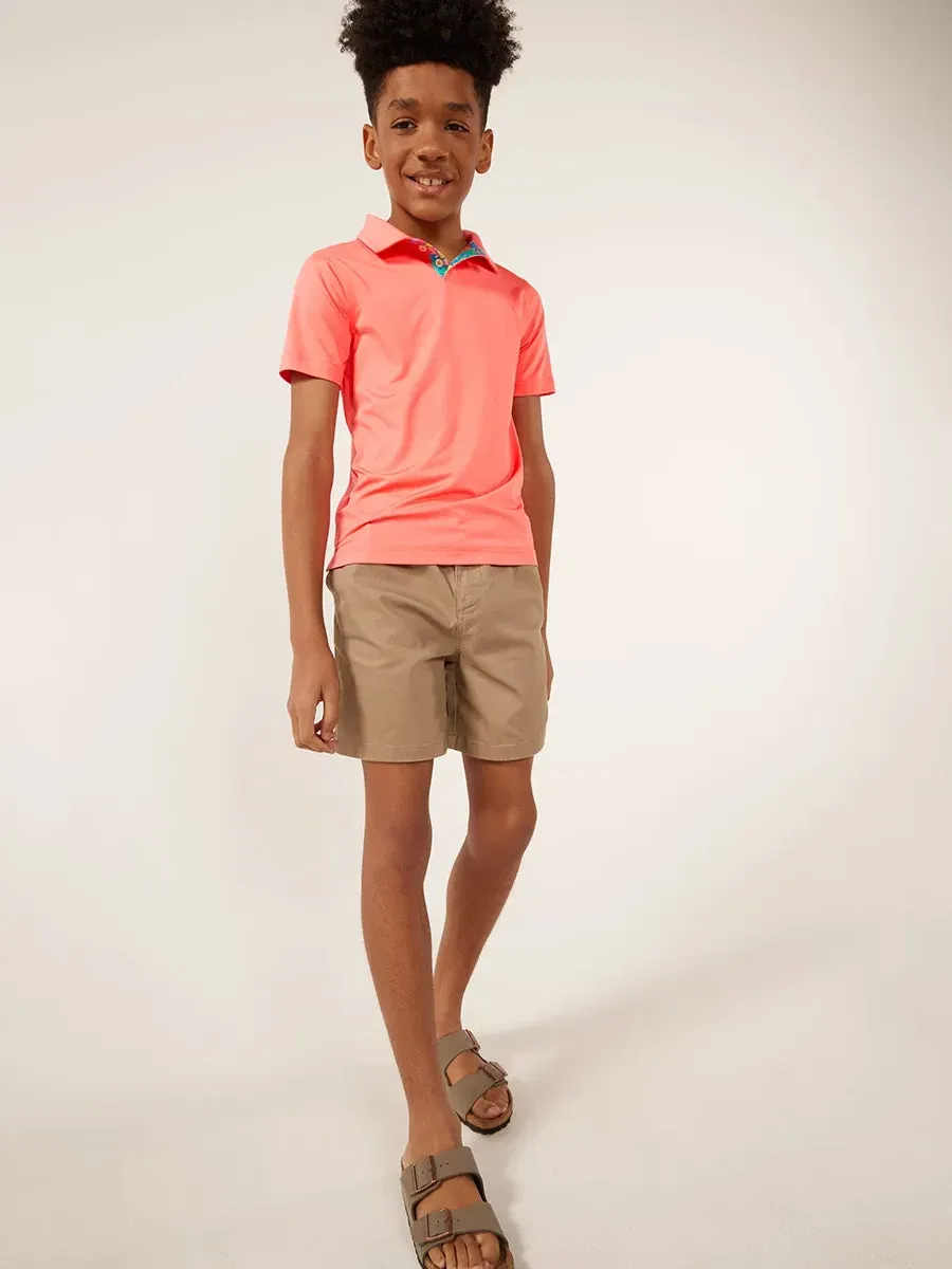 The New England (Boys Performance Polo)