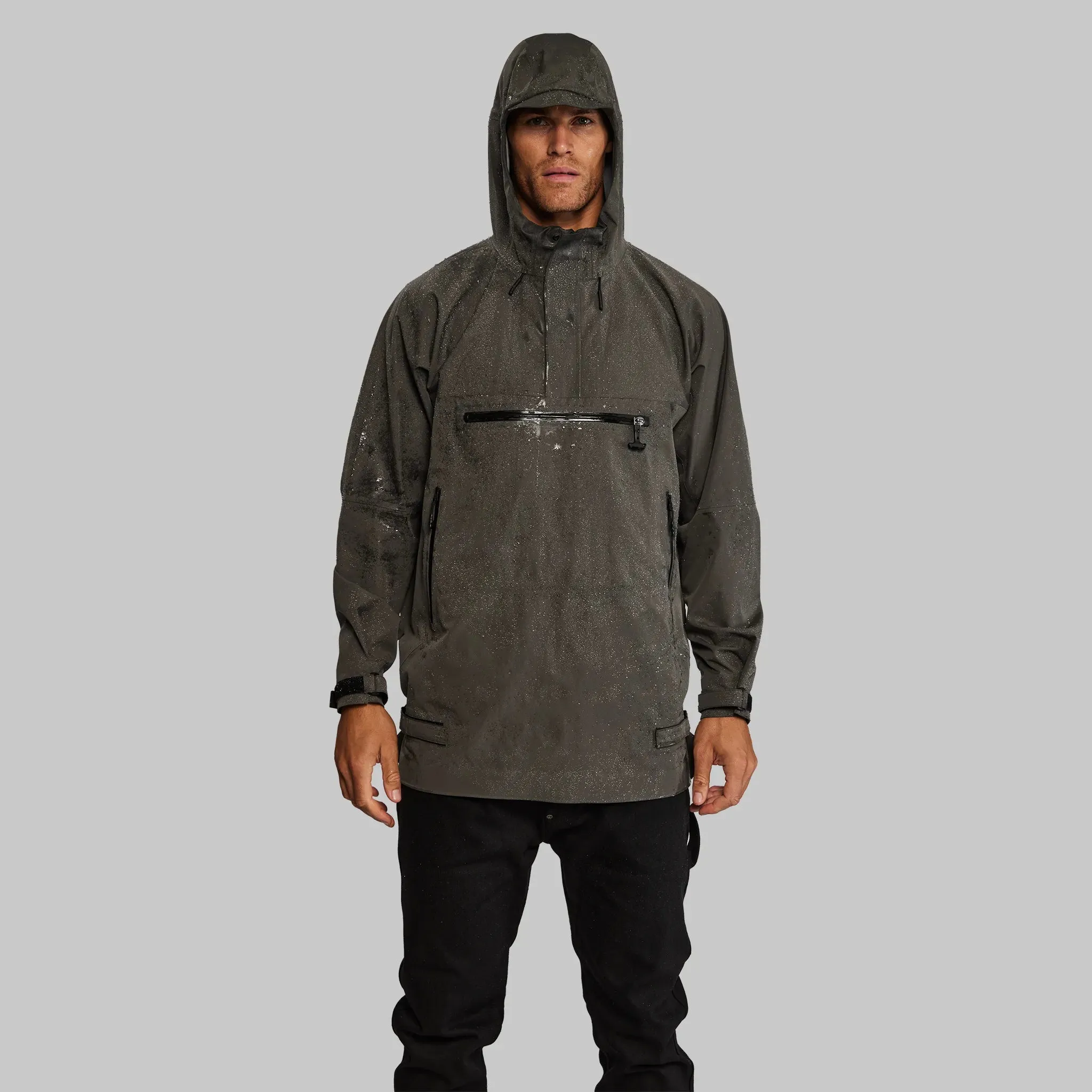 Waterfallproof Jacket. Half-zip edition