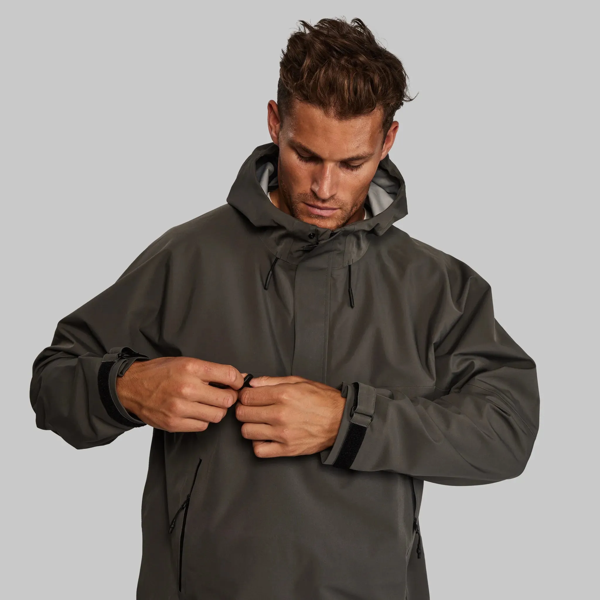 Waterfallproof Jacket. Half-zip edition