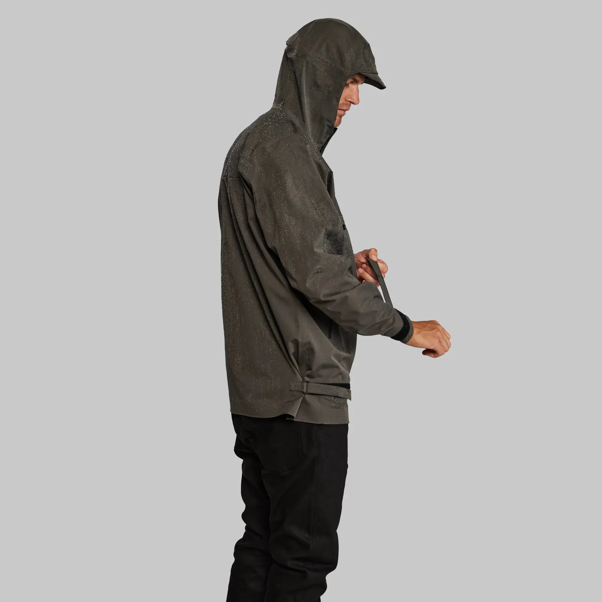 Waterfallproof Jacket. Half-zip edition