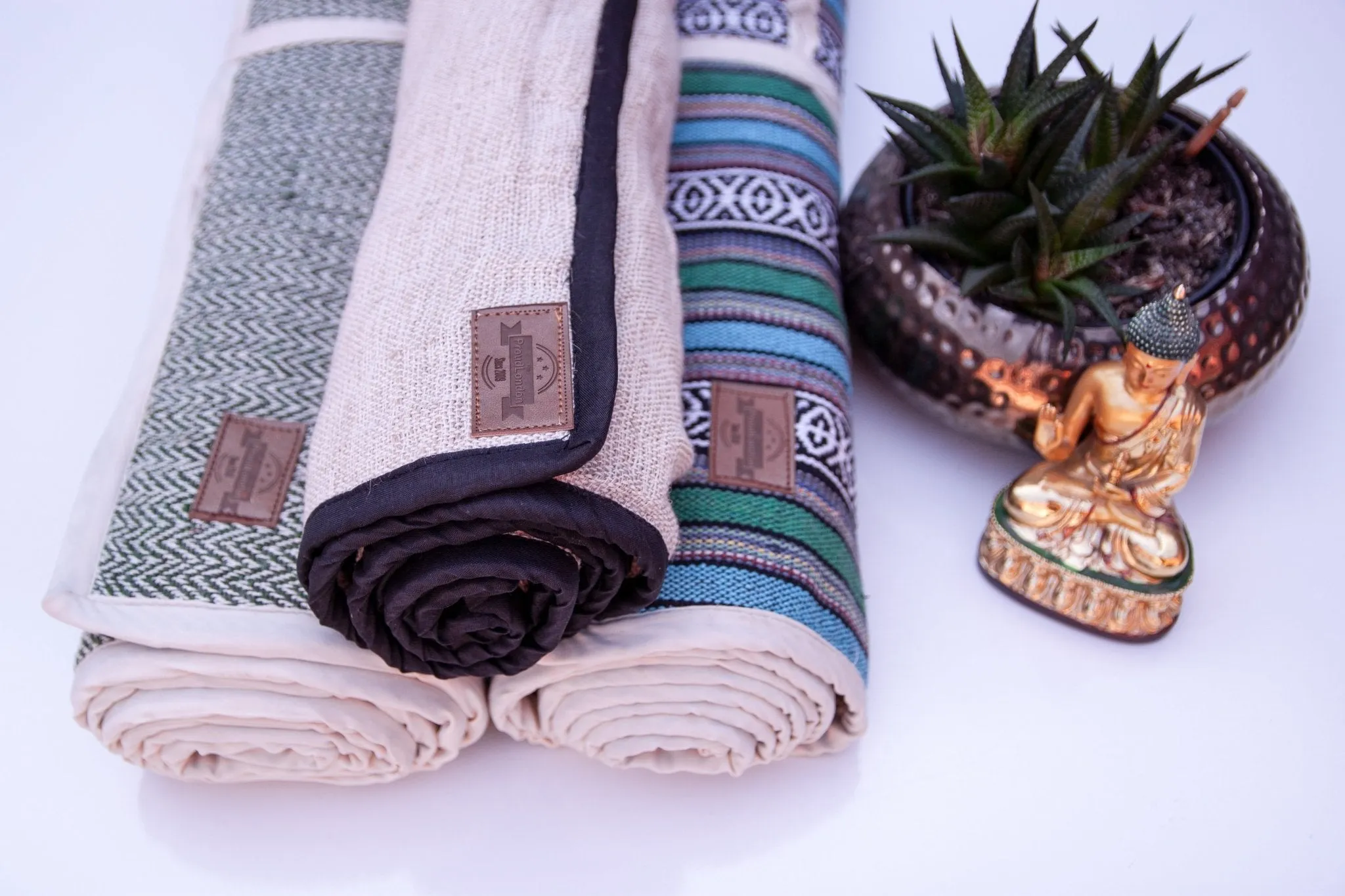 Wild Hemp Yoga Mat - Green