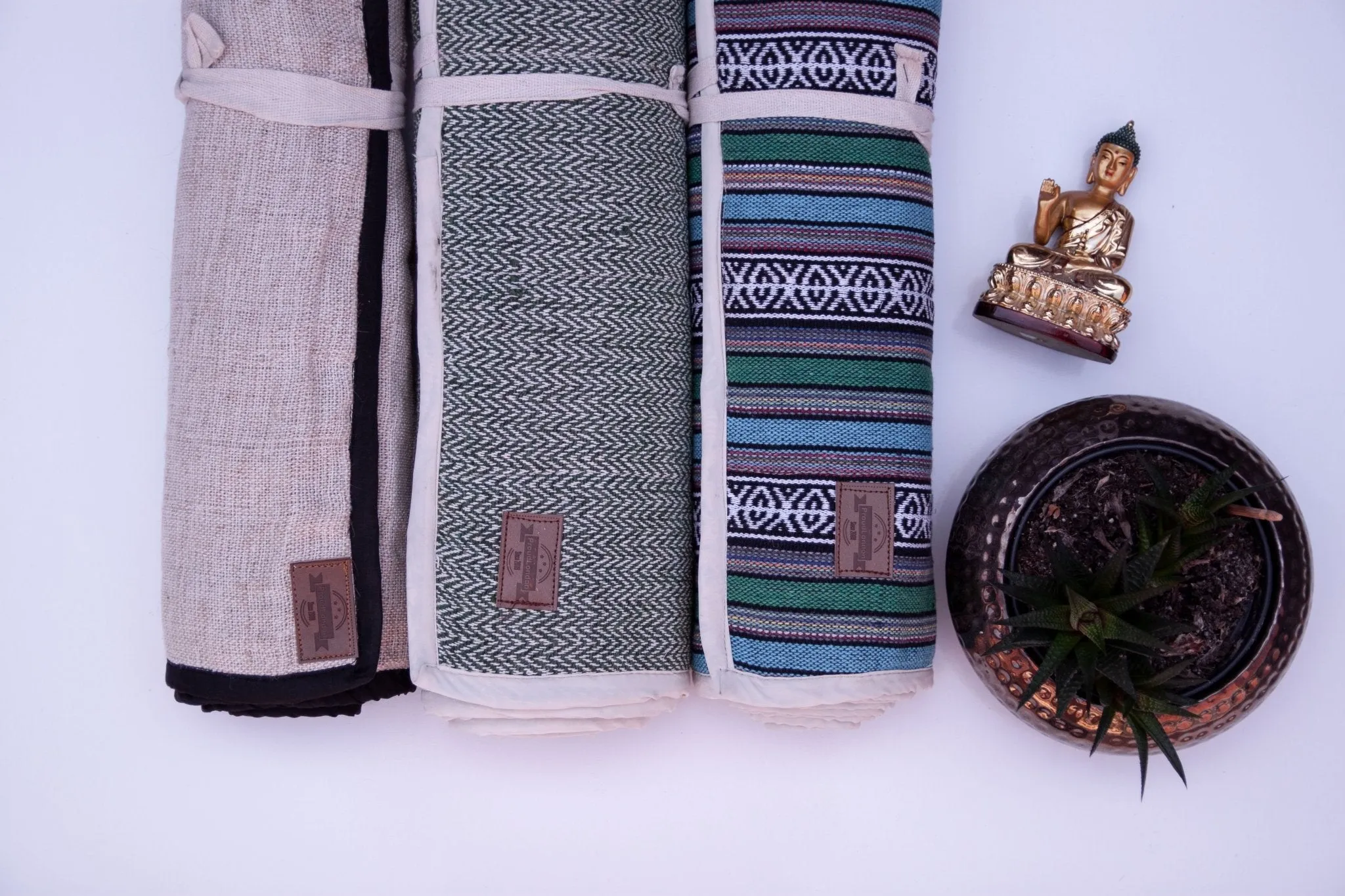 Wild Hemp Yoga Mat - Green