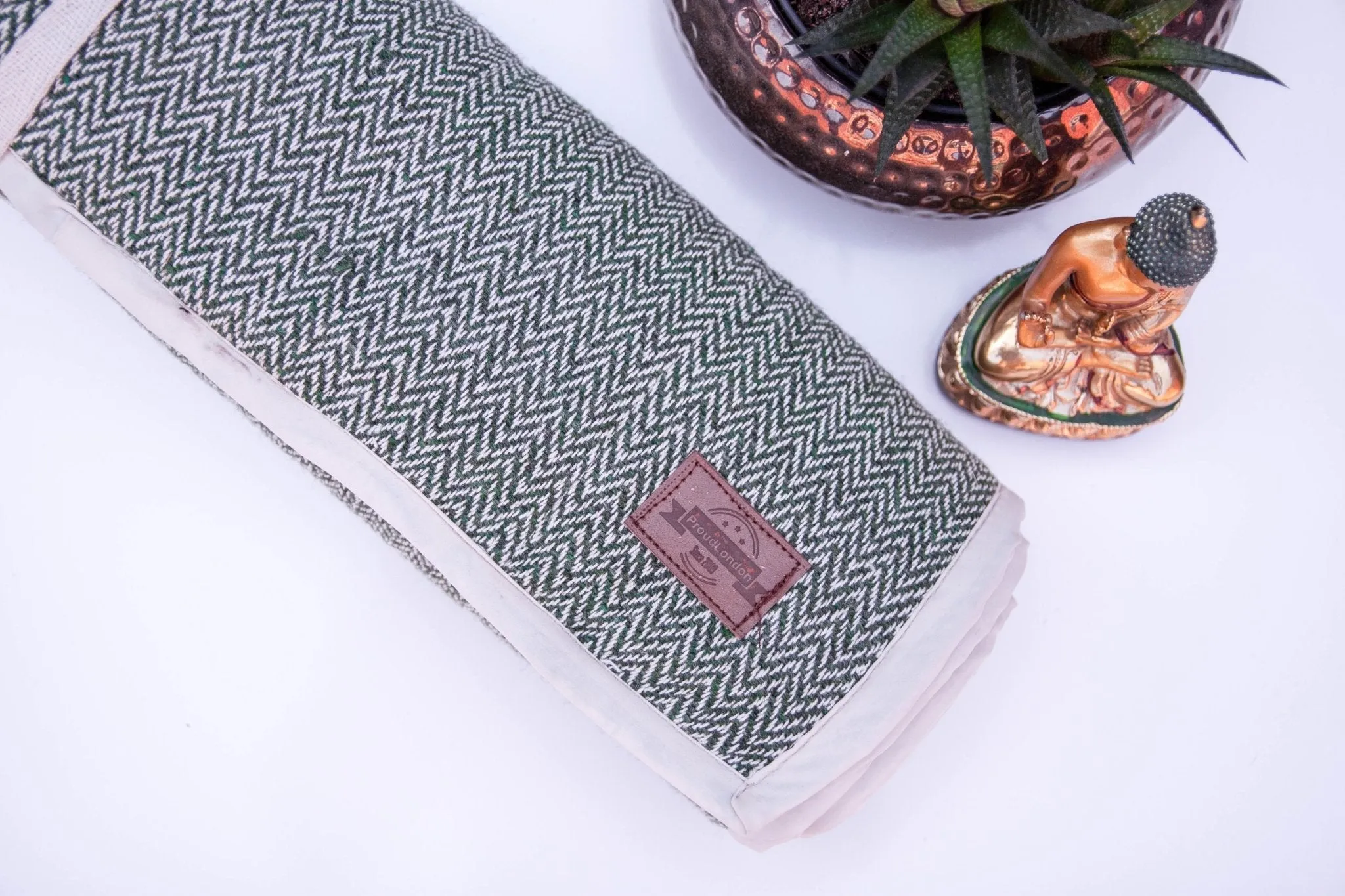 Wild Hemp Yoga Mat - Green