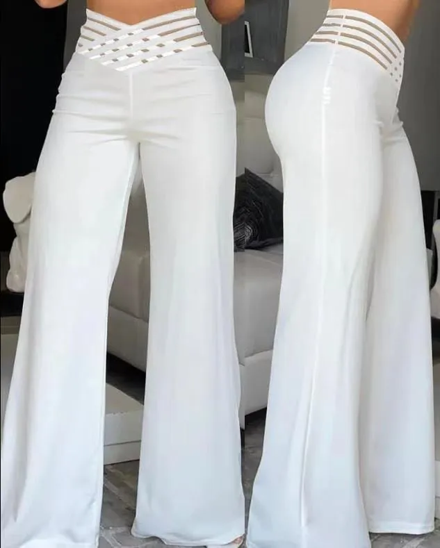 Women's Solid Color Pant 494650