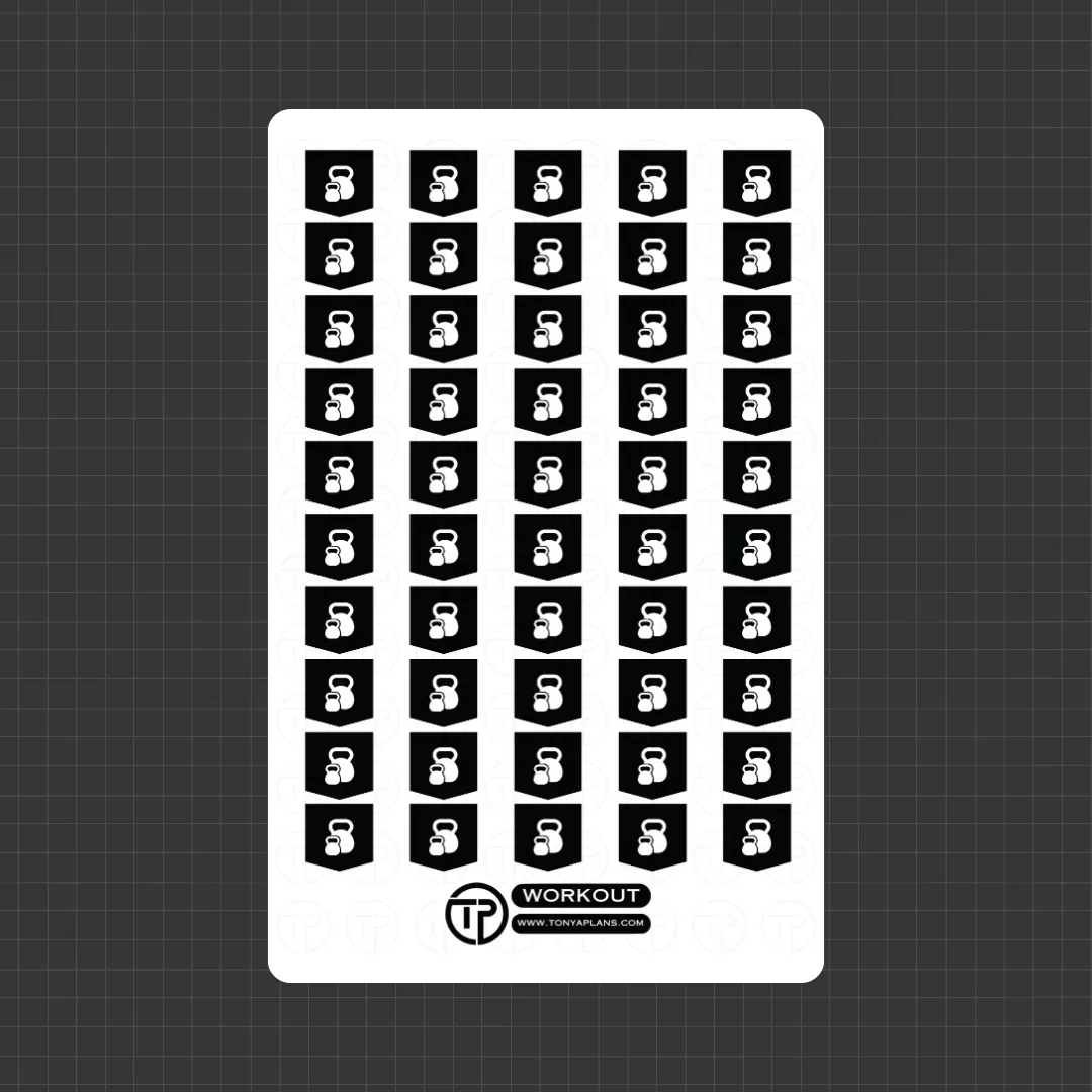 Workout - Planner Stickers