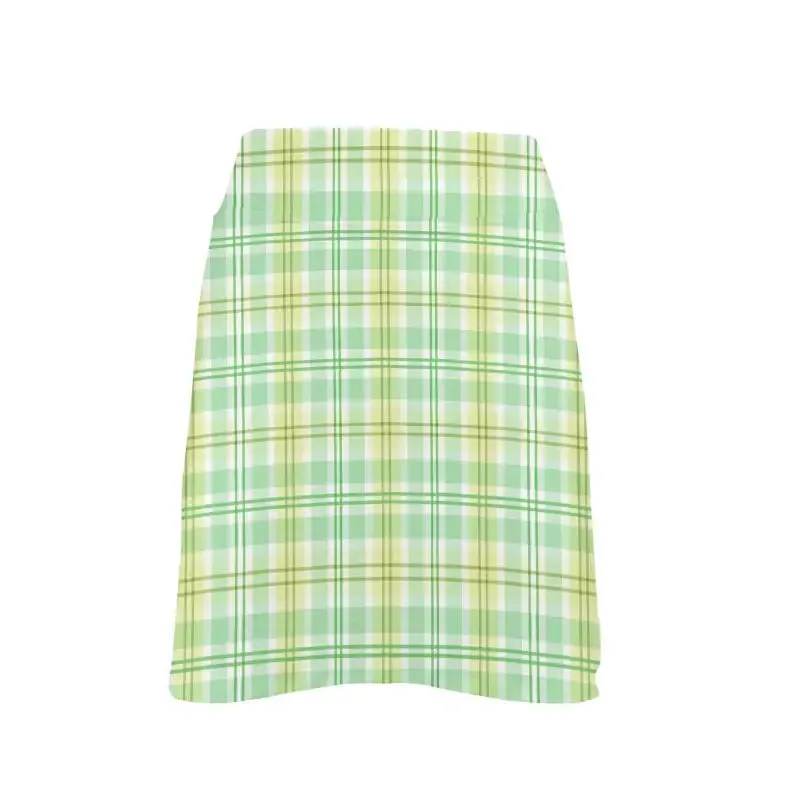 Your New BFF the Sassy Green Plaid Athletic Skirt is Here